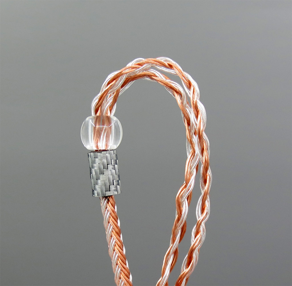 3.5mm 4pole TRRS Re-Zero Balanced 16 Core OCC Silver Mixed Earphone Cable For Audio-Technica ATH-IM50 IM70 IM01 IM02 03 04