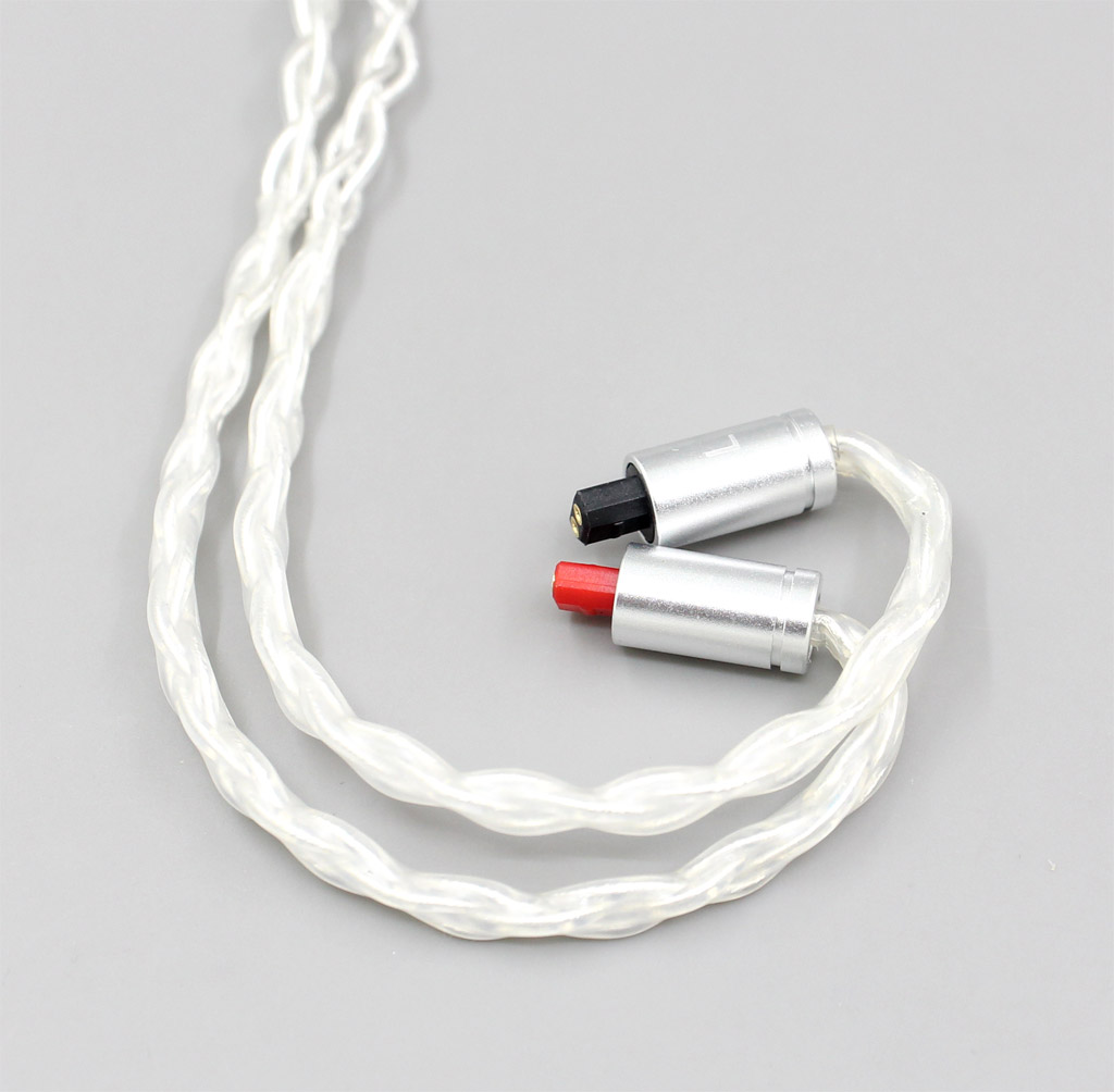 8 Core Silver Plated OCC Earphone Cable For Audio-Technica ATH-IM50 IM70 IM01 IM02 IM03 IM04