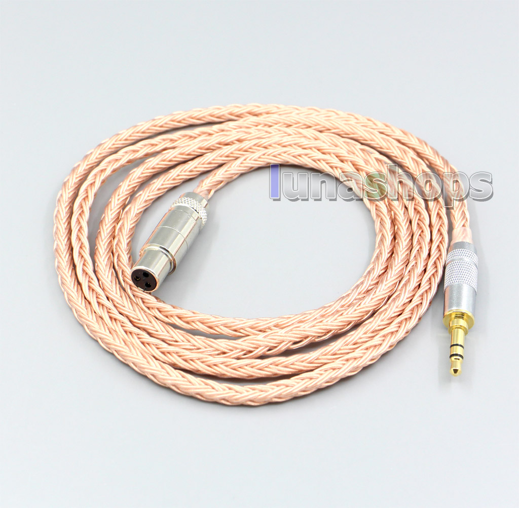 2.5mm 4.4mm XLR 16 Core 99% 7N  OCC Earphone Cable For AKG Q701 K702 K271 K272 K240 K141 K712 K181 K267 K712 Headphone
