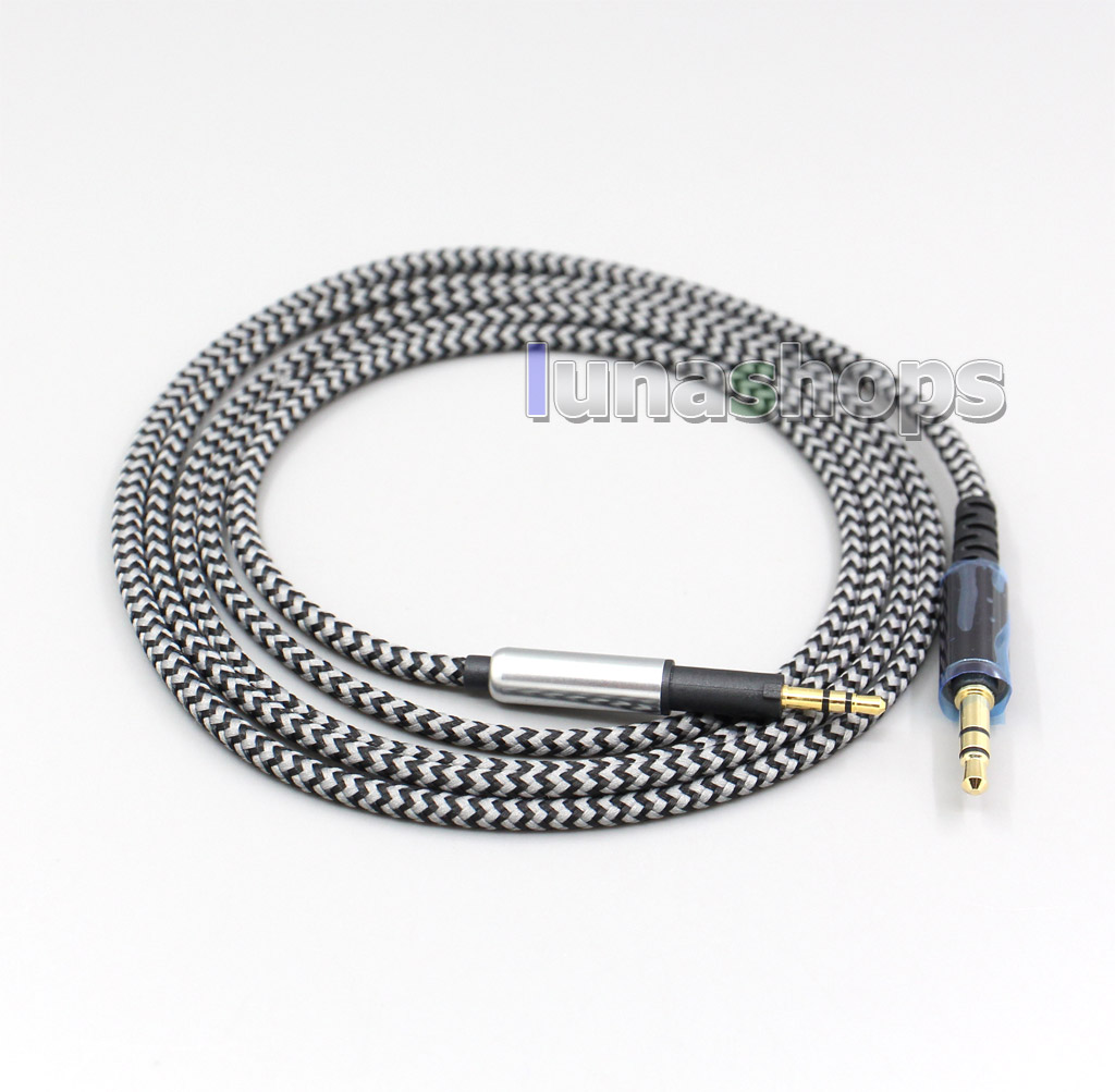 Câble Audio De Remplacement Tressé Pour Casque AKG K450 K451 K452 K480 Q460 – 123 Cm Sans Micro