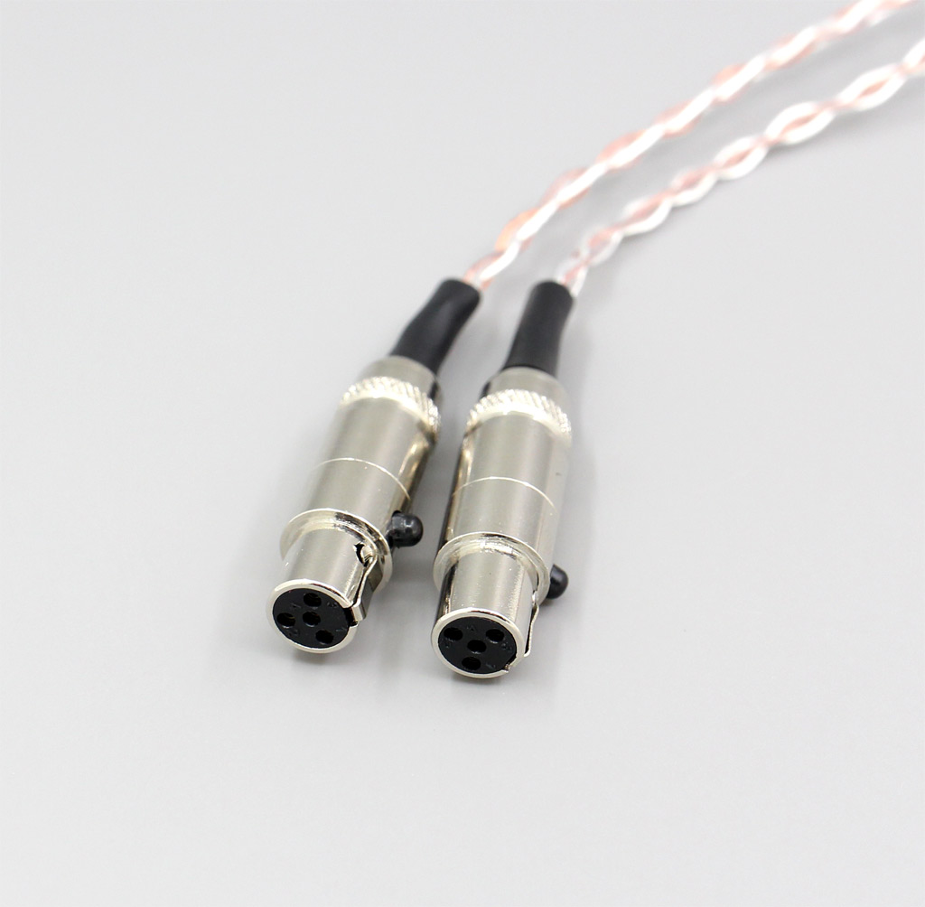 800 cores Silver + OCC Alloy Earphone Headphone Cable For Audeze LCD-3 LCD3 LCD-2 LCD2 LCD-X LCD-XC
