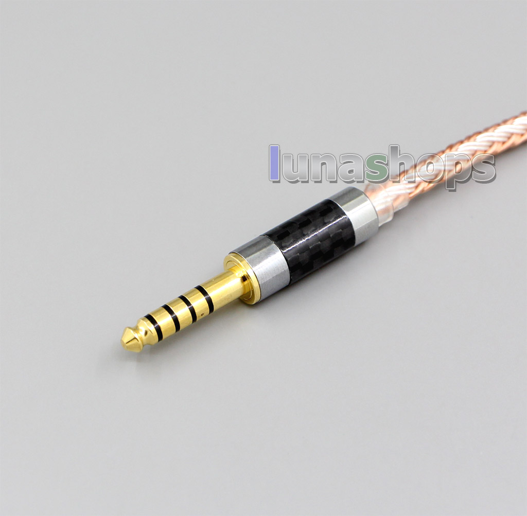 16 Cores Silver Plated XLR 3.5mm 2.5mm 4.4mm Earphone Headphone Cable For Audeze LCD-3 LCD3 LCD-2 LCD2