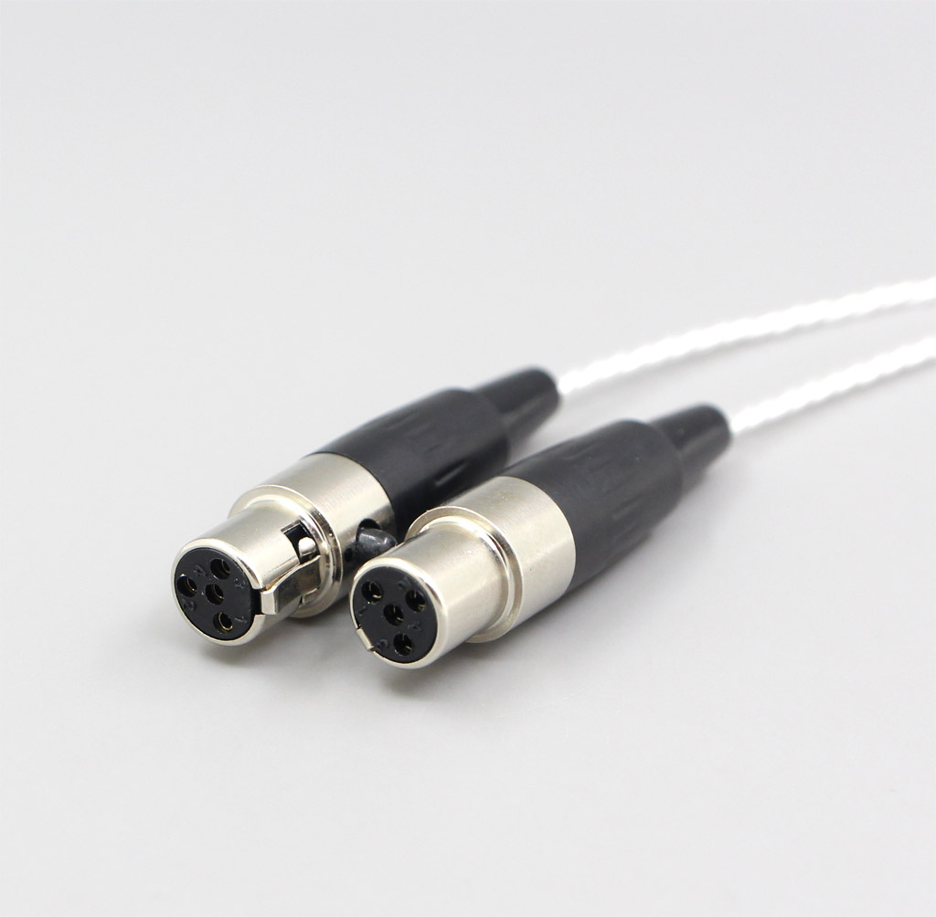 3.5mm XLR 4.4mm 2.5mm Hi-Res Silver Plated 7N OCC Earphone Cable For Audeze LCD-3 LCD3 LCD-2 LCD2 LCD-X LCD-XC