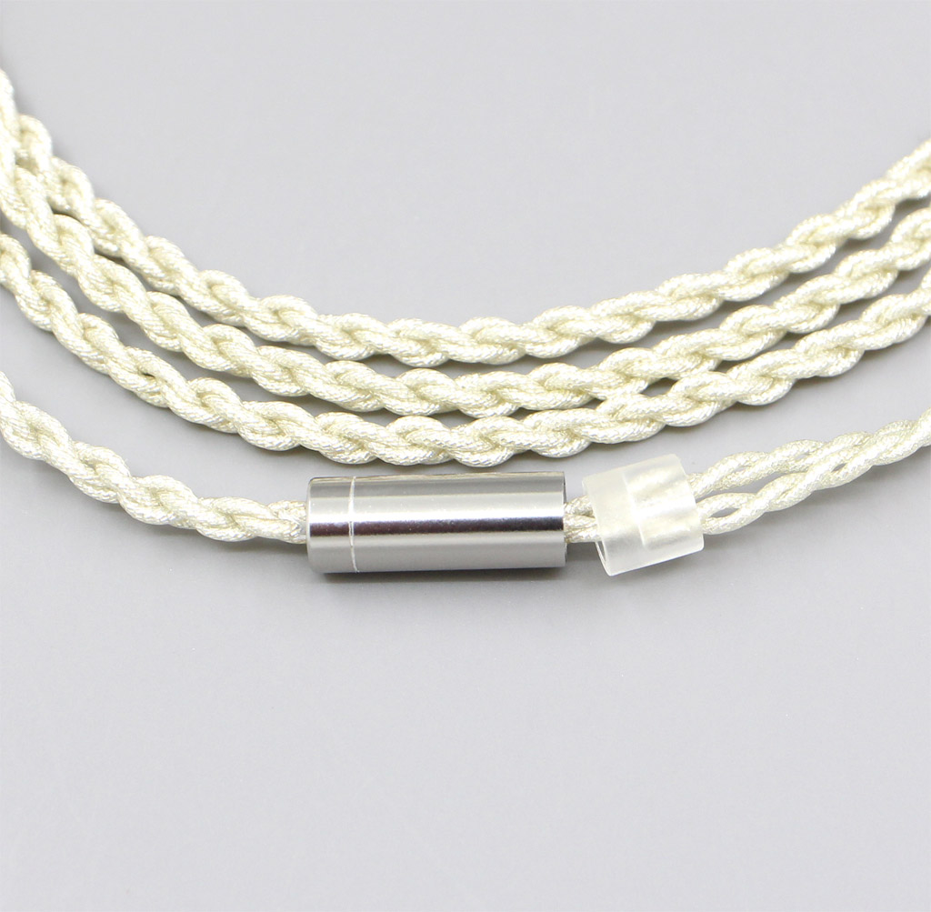 Silver Foiled Plated 3.5mm Earphone Cable For Audio-Technica ATH-IM50 IM70 IM01 IM02 03