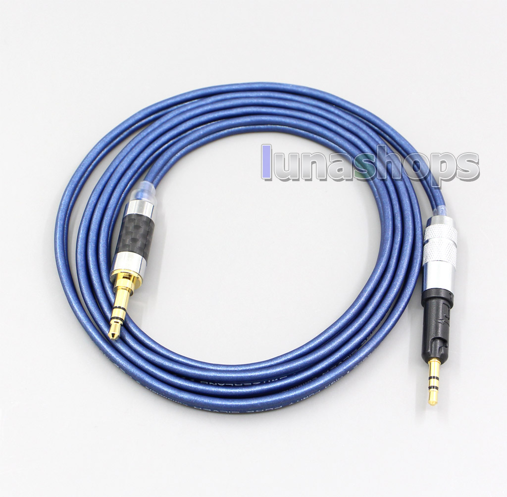 2.5mm 4.4mm XLR 3.5mm High Definition 99% Pure Silver Earphone Cable For Audio Technica ATH-M50x ATH-M40x ATH-M70X