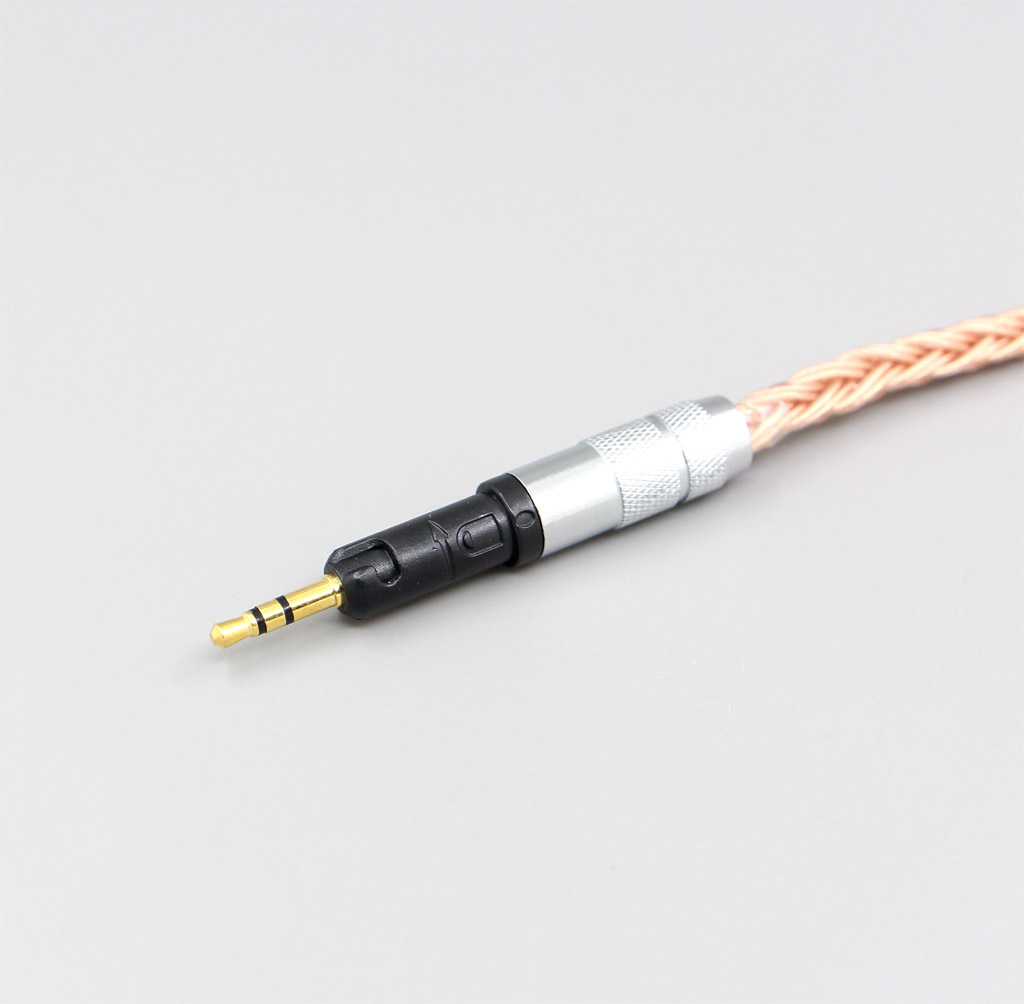 2.5mm 4.4mm XLR 3.5mm 16 Core 99% 7N  OCC Earphone Cable For Audio Technica ATH-M50x ATH-M40x ATH-M70X