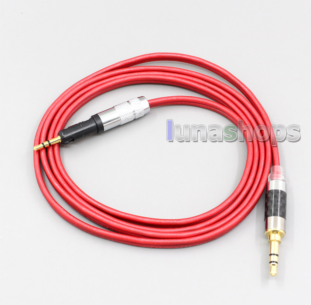 4.4mm XLR 2.5mm 3.5mm 99% Pure PCOCC Earphone Cable For Audio Technica ATH-M50x ATH-M40x ATH-M70x