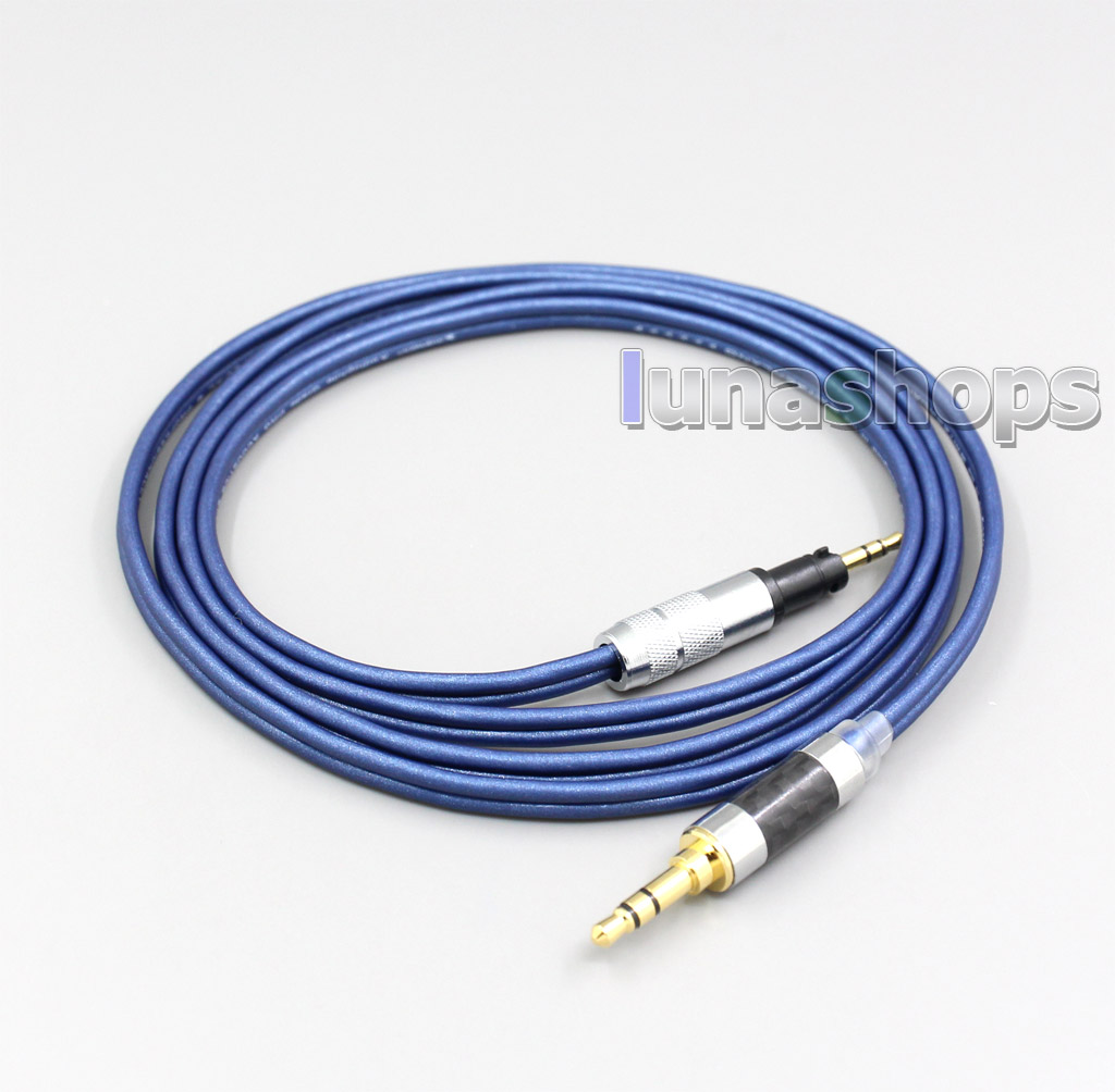 2.5mm 4.4mm XLR 3.5mm High Definition 99% Pure Silver Earphone Cable For Sennheiser Momentum 1.0 2.0 On-Ear Headphones