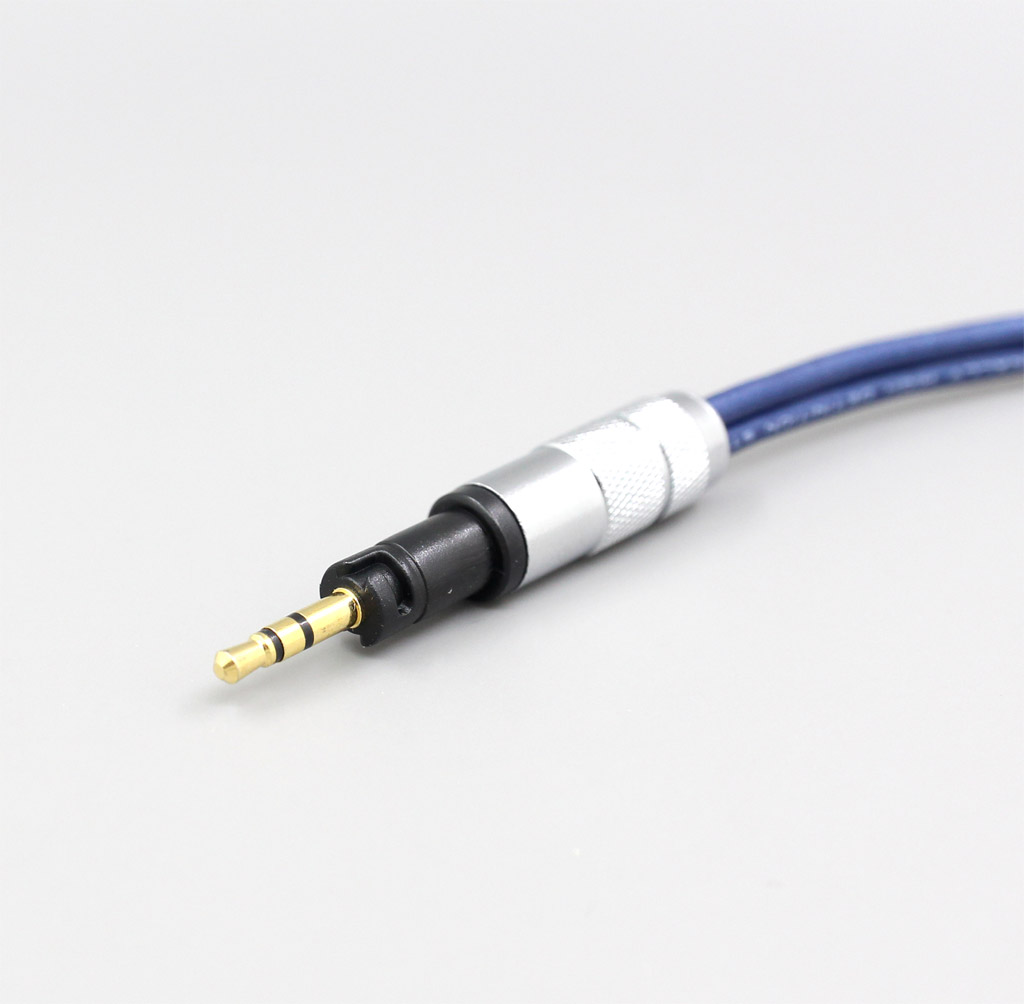 2.5mm 4.4mm XLR 3.5mm High Definition 99% Pure Silver Earphone Cable For Sennheiser Momentum 1.0 2.0 On-Ear Headphones