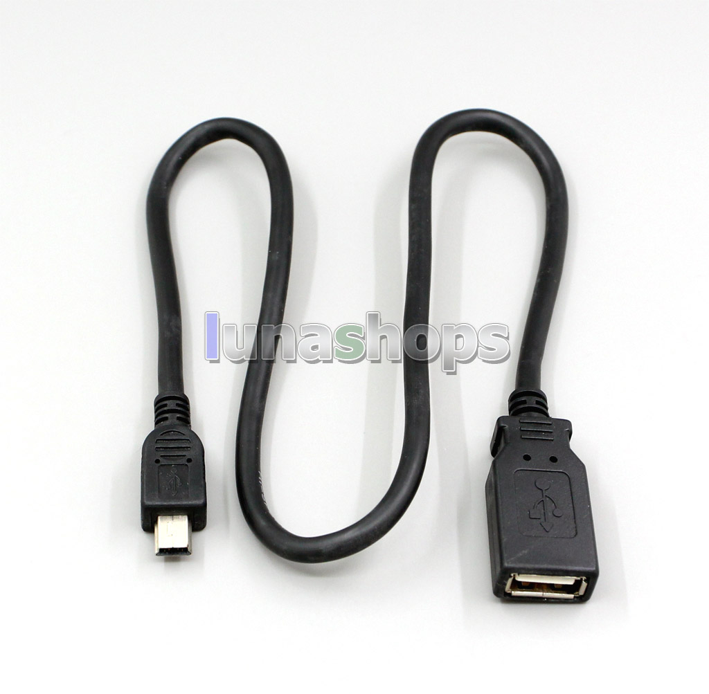 1000pcs 50cm Mini USB Male To USB Female Extendtion Cable High Quality Version