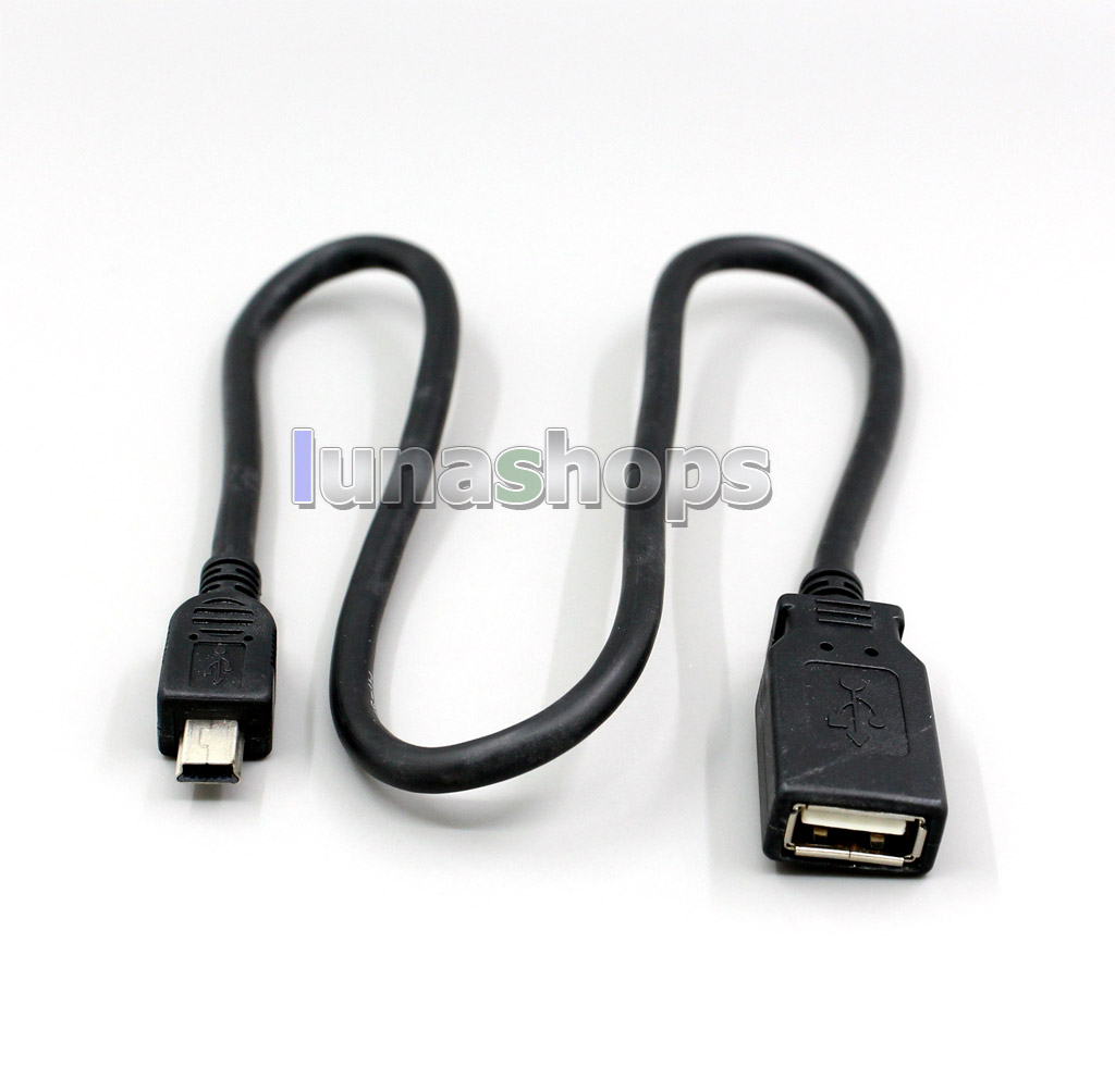 1000pcs 50cm Mini USB Male To USB Female Extendtion Cable High Quality Version 