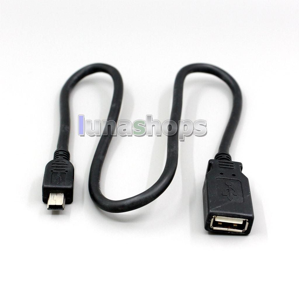 1000pcs 50cm Mini USB Male To USB Female Extendtion Cable High Quality Version