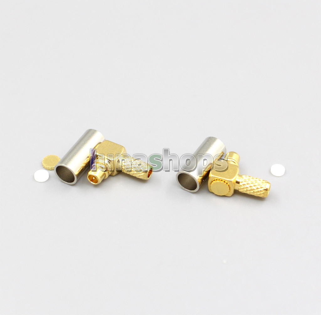 90 Degree L Shape MMCX Earphone DIY Custom Pin For Etymotic ER4 XR SR ER4SR ER4XR 