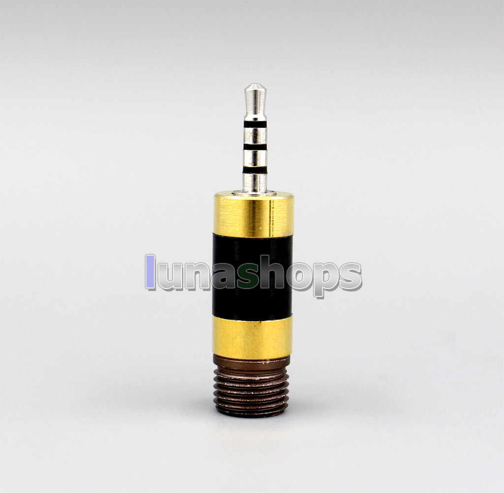4.4mm 2.5mm Balanced PLUG 3 in 1 DIY Custom Hifi earhone cable Kits Adapter For D AWESOME