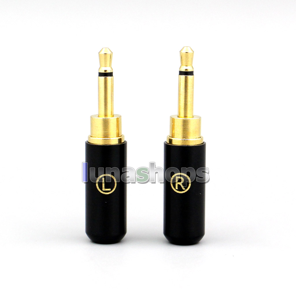 1pair Headphone Earphone DIY Mono Pin Adapter For oppo PM-1 PM-2 Hifiman HE560 HE-350 HE1000 V2