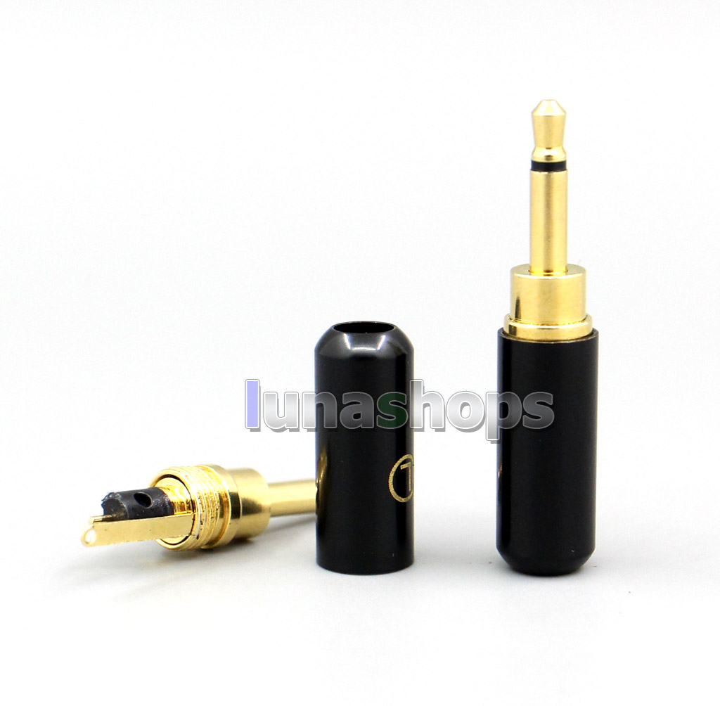 1pair Headphone Earphone DIY Mono Pin Adapter For oppo PM-1 PM-2 Hifiman HE560 HE-350 HE1000 V2