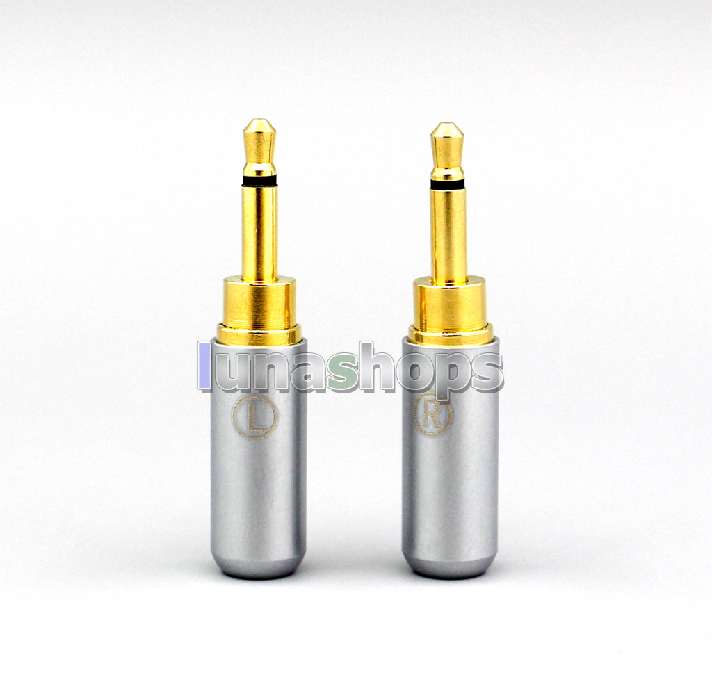 1pair Headphone Earphone DIY Mono Pin Adapter For oppo PM-1 PM-2 Hifiman HE560 HE-350 HE1000 V2