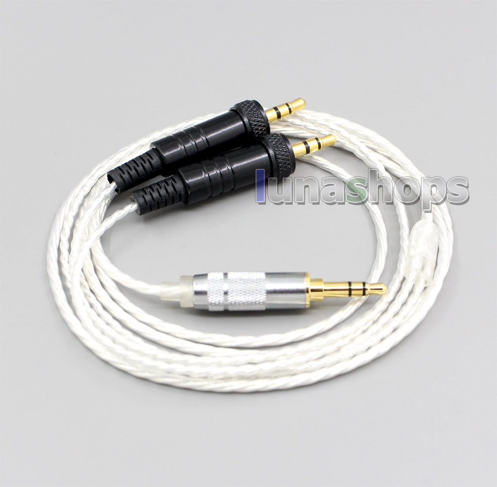 XLR 4.4mm Hi-Res Silver Plated 7N OCC Earphone Cable For Sony MDR-Z1R MDR-Z7 MDR-Z7M2 With Screw To Fix