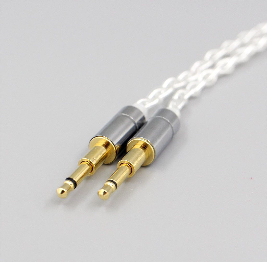 2.5mm 4.4mm XLR 8 Core Silver Plated OCC Earphone Cable For Hifiman HE560 HE-350 HE1000 V2 Headphone 2.5mm pin