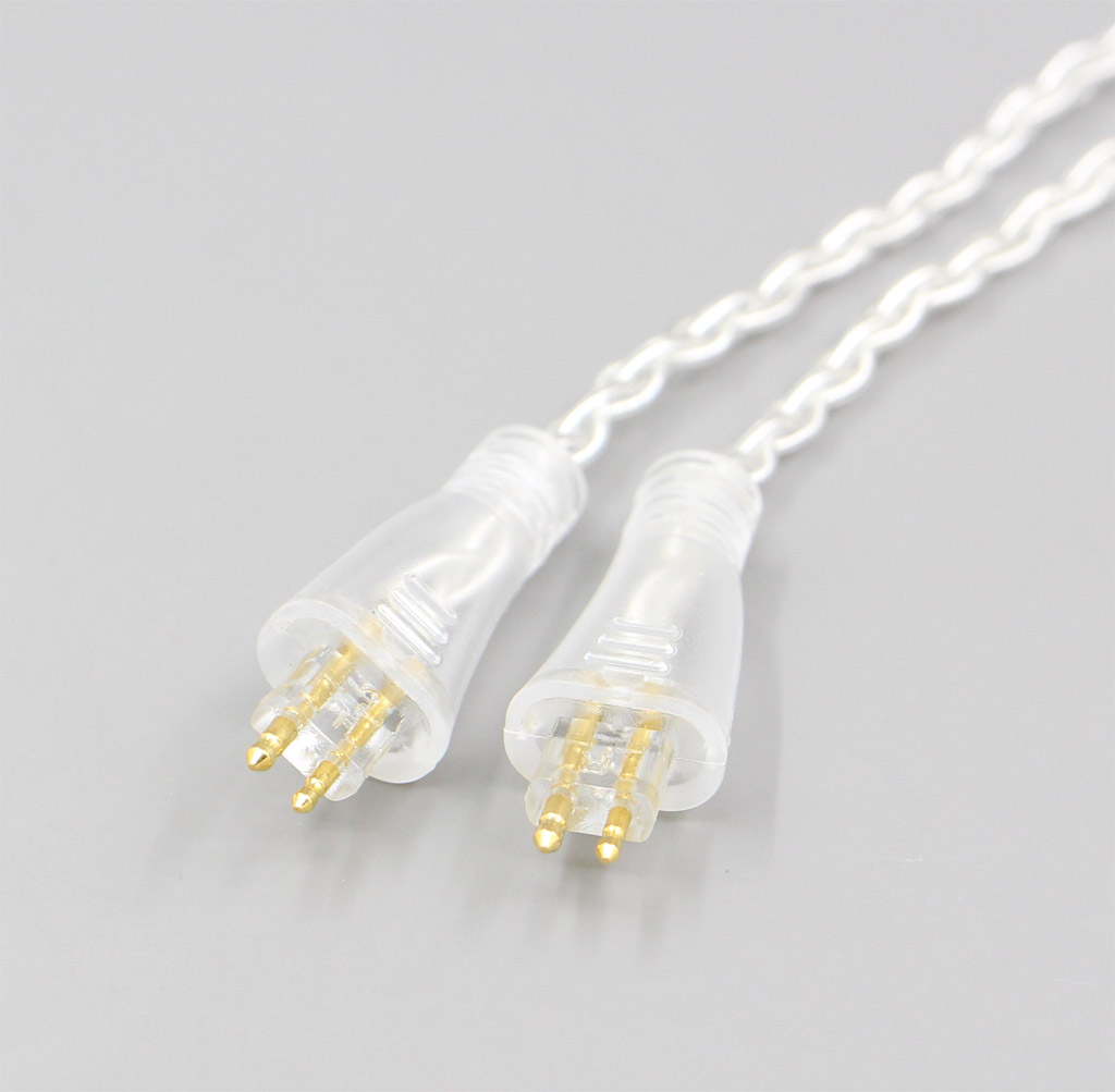 2.5mm 4.4mm XLR 3.5mm 8 Core Silver Plated OCC Earphone Cable For Focal Utopia Fidelity Circumaural Headphone