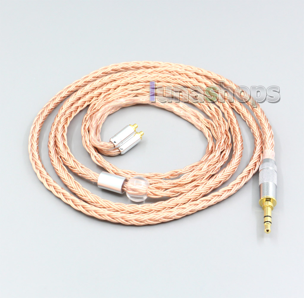 2.5mm 3.5mm XLR Balanced 16 Core 99% 7N  OCC Earphone Cable For Shure se535 se846 Se425 Se315 Se215 MMCX
