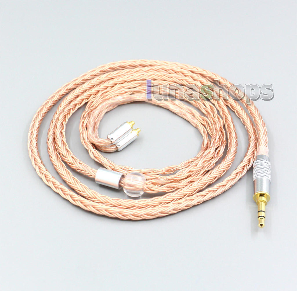 2.5mm 3.5mm XLR Balanced 16 Core 99% 7N OCC Earphone Cable For Shure se535 se846 Se425 Se315 Se215 MMCX