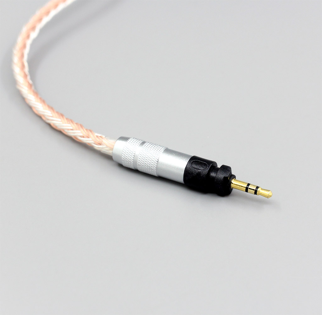 3.5mm 2.5mm 4.4mm 16 Core OCC Silver Mixed Headphone Cable For Shure SRH840 SRH940 SRH440 SRH750DJ
