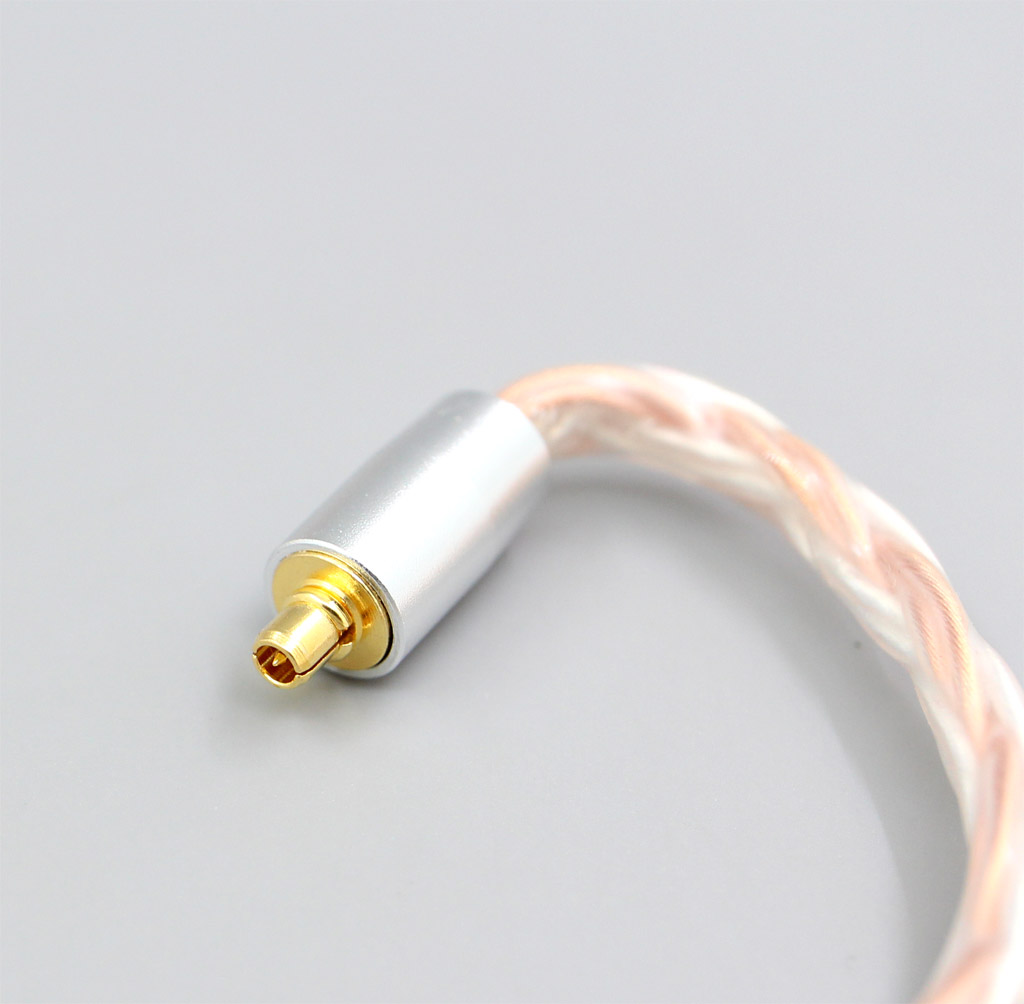 XLR 4.4mm 2.5mm 16 Core Silver Plated OCC Mixed Earphone Cable For Dunu T5 Titan 3 T3 (Increase Length MMCX)