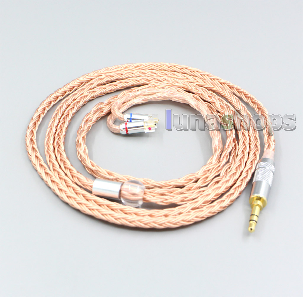 2.5mm 3.5mm XLR Balanced 16 Core 99% 7N  OCC Earphone Cable For UE11 UE18 pro QDC Gemini Gemini-S Anole V3-C V3-S V6-C