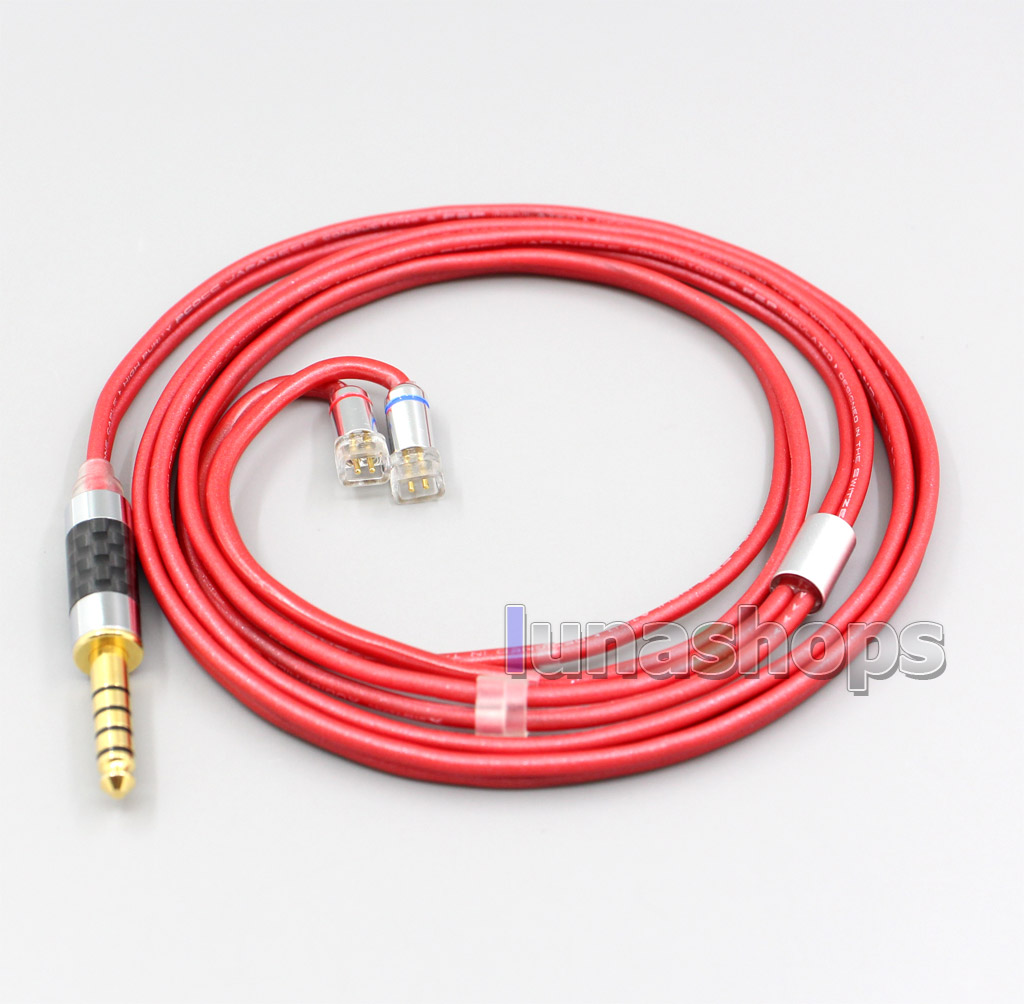 99% Pure PCOCC Earphone Cable For UE11 UE18 pro QDC Gemini Gemini-S Anole V3-C V3-S V6-C