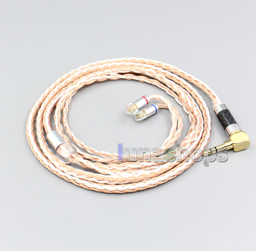 16 Core Silver Plated OCC Mixed Earphone Cable For UE11 UE18 pro QDC Gemini Gemini-S Anole V3-C V3-S V6-C