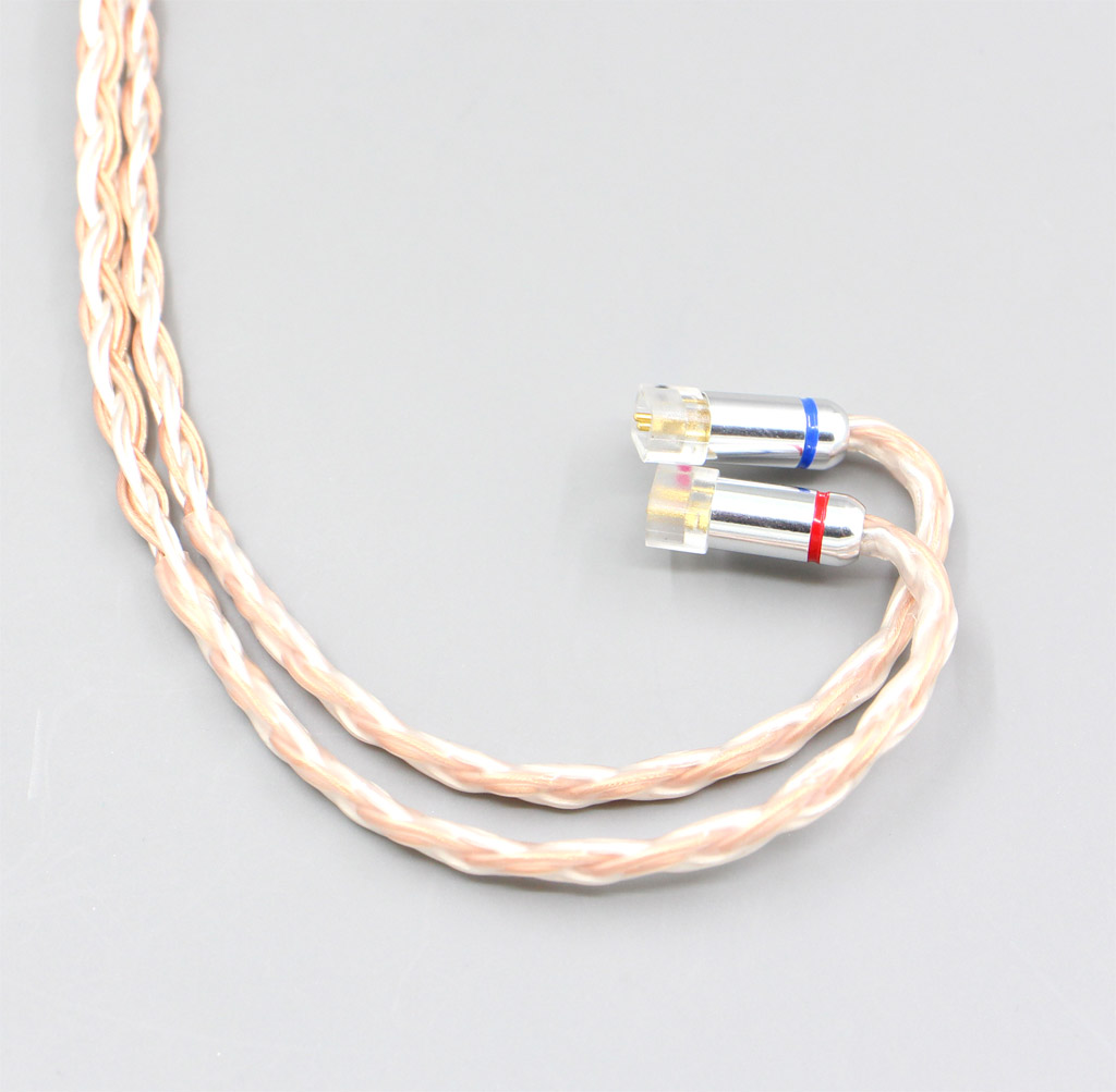 16 Core Silver Plated OCC Mixed Earphone Cable For UE11 UE18 pro QDC Gemini Gemini-S Anole V3-C V3-S V6-C