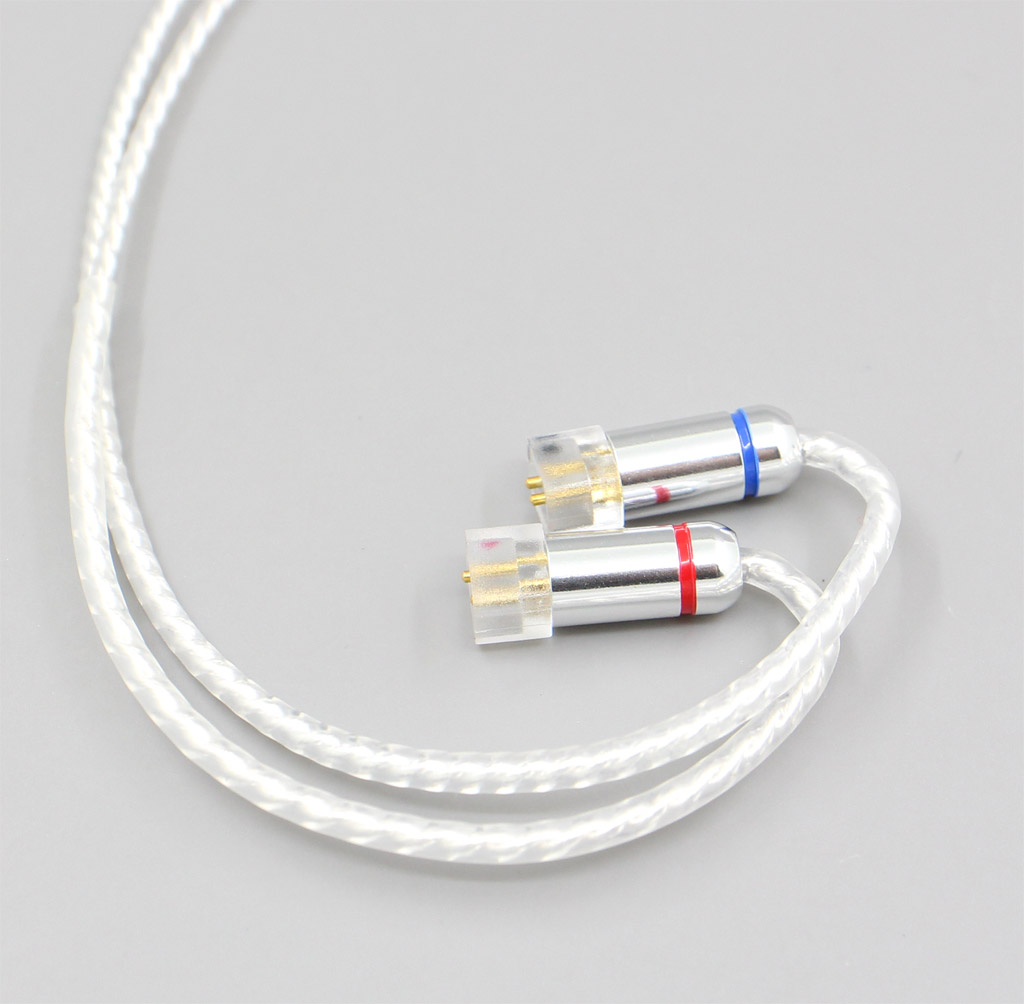 Hi-Res Silver Plated 7N OCC Earphone Cable For UE11 UE18 pro QDC Gemini Gemini-S Anole V3-C V3-S V6-C
