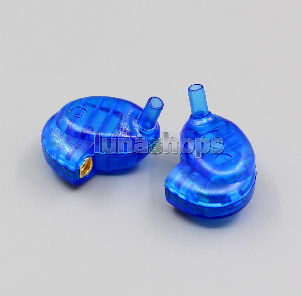 1 pair Custom Shell For Westone W4r + Shure se535 Shape Female Slot 0.78mm Female Pin