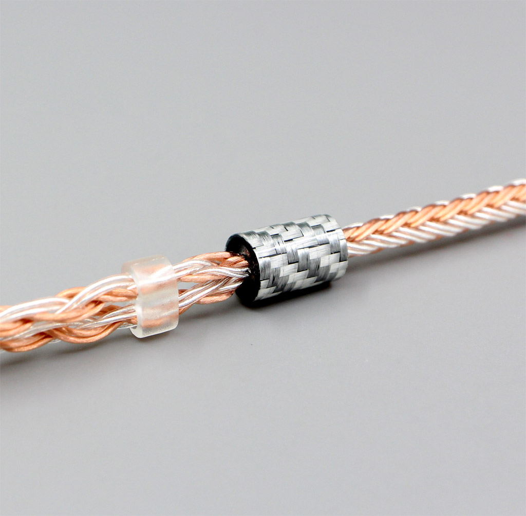 2.5mm 4pole TRRS Balanced 16 Core OCC Silver Mixed Headphone Cable For Westone W60 W50 W40 UM50 UM30 UM10