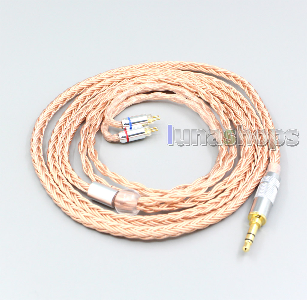 2.5mm 4.4mm 16 Core 99% 7N OCC Earphone Cable For 0.78mm 0.77mm BA Custom Westone W4r UM3X UM3RC JH13 High Step