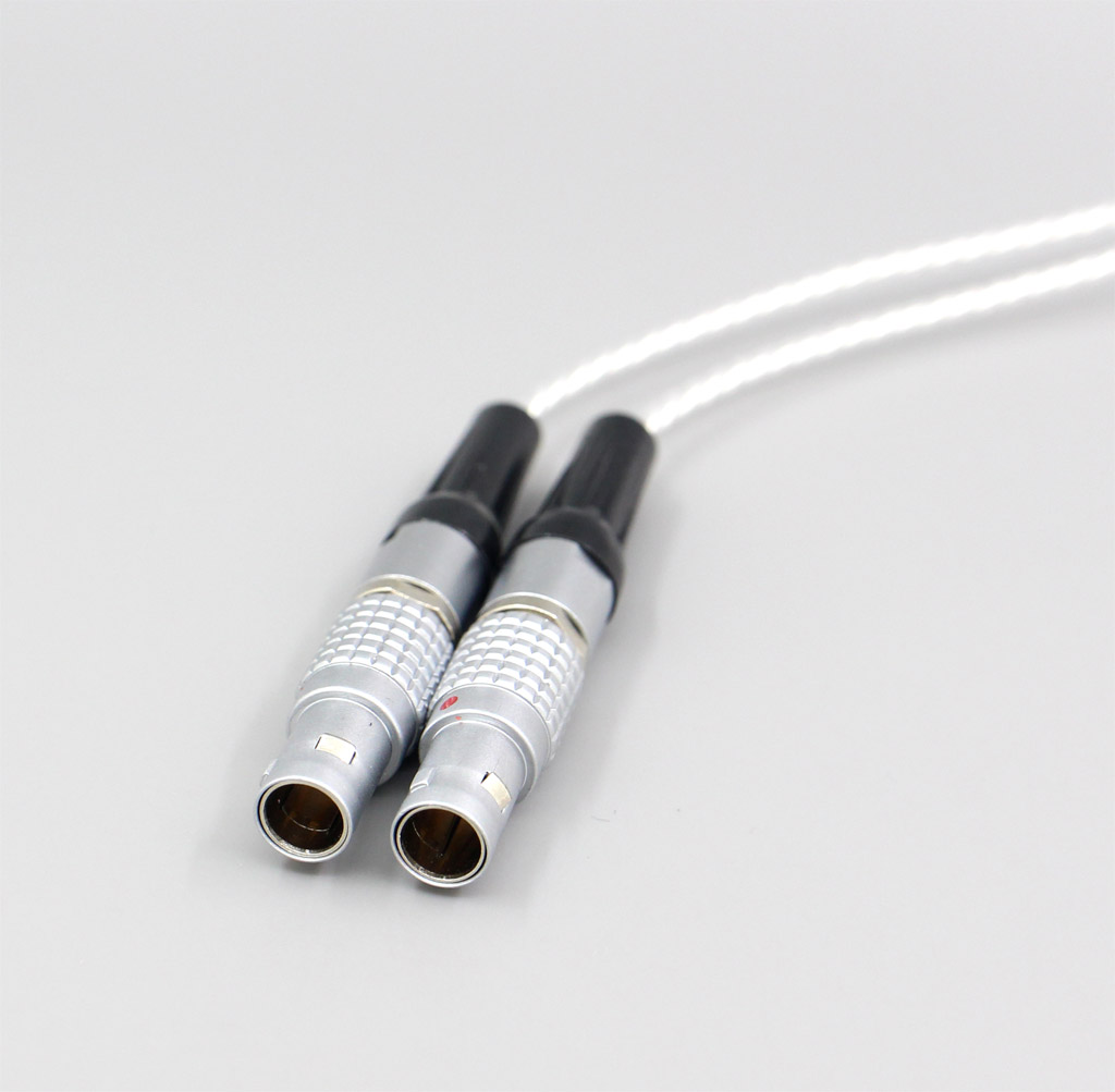 XLR 4.4mm Hi-Res Silver Plated 7N OCC Earphone Cable For Focal Utopia Fidelity Circumaural Headphone