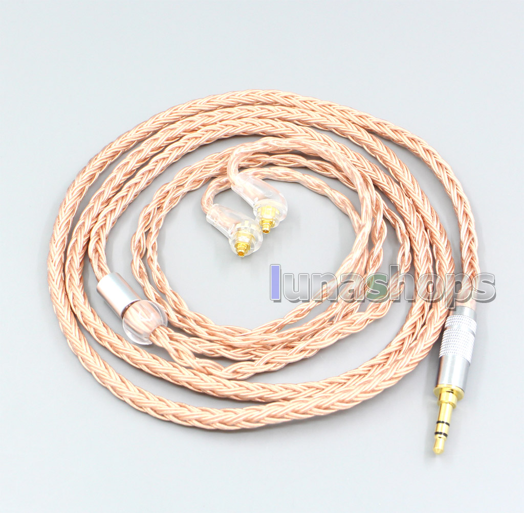 2.5mm 4.4mm 3.5mm XLR 16 Core 99% 7N  OCC Earphone Cable For Sony XBA-H2 XBA-H3 XBA-Z5 xba-A3 xba-A2