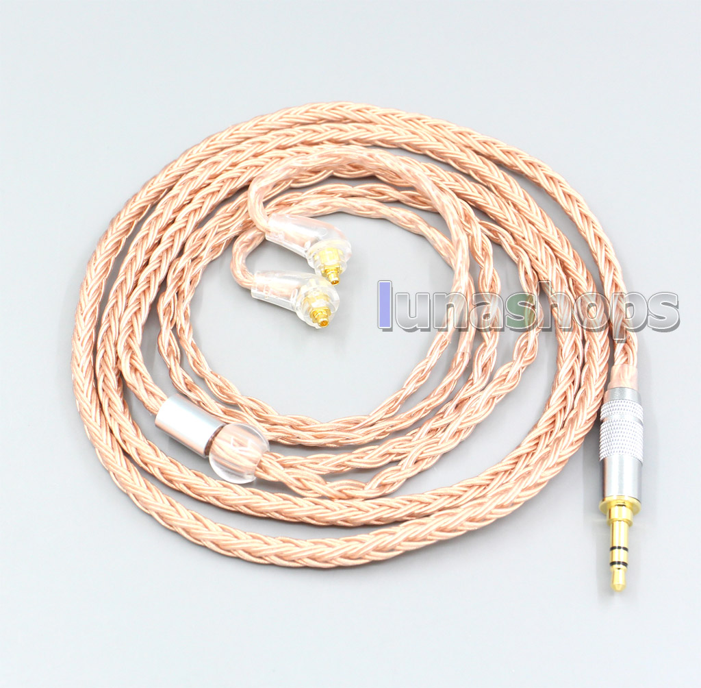 2.5mm 4.4mm 3.5mm XLR 16 Core 99% 7N  OCC Earphone Cable For Sony XBA-H2 XBA-H3 XBA-Z5 xba-A3 xba-A2