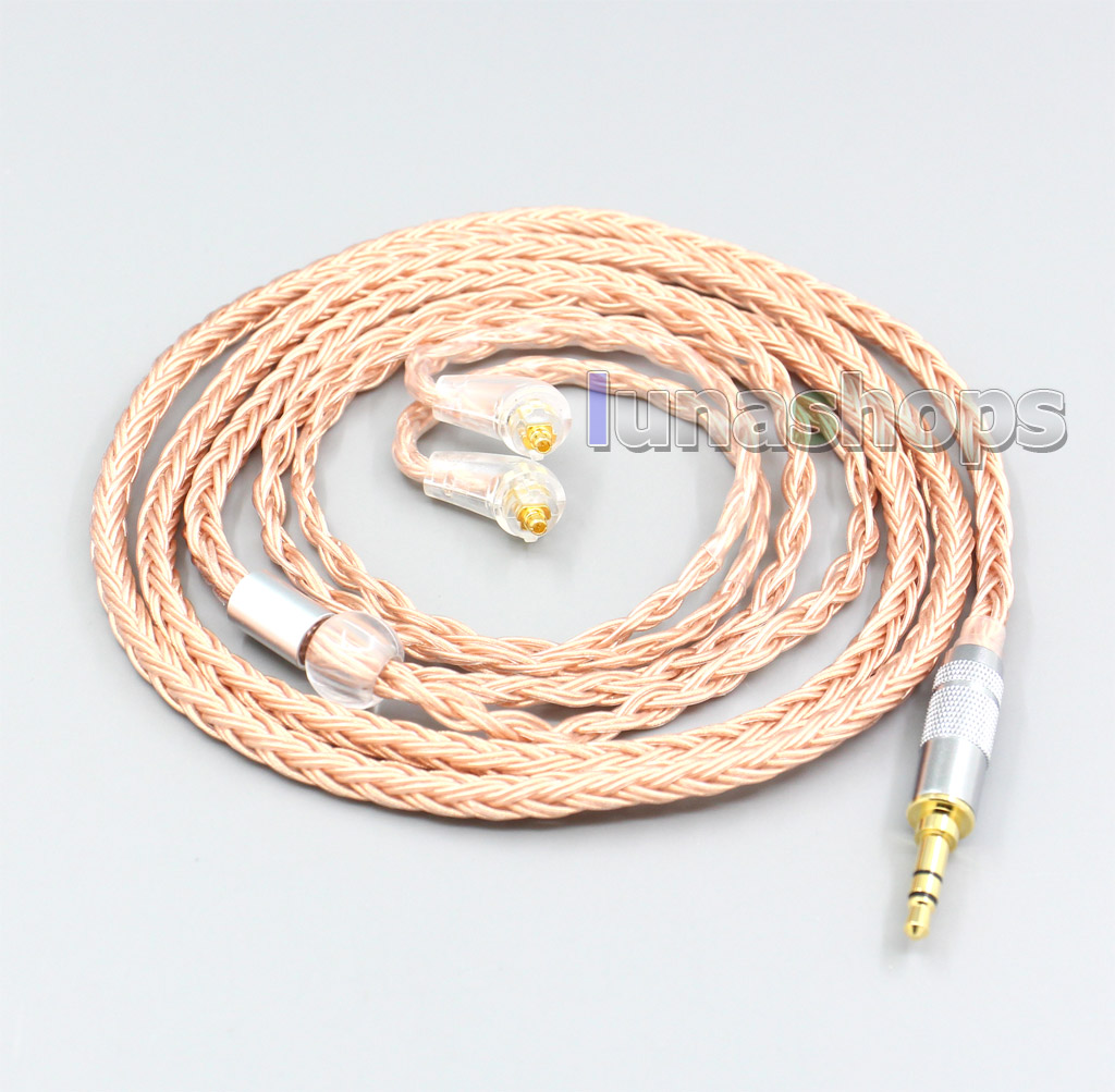2.5mm 4.4mm 3.5mm XLR 16 Core 99% 7N  OCC Earphone Cable For Sony XBA-H2 XBA-H3 XBA-Z5 xba-A3 xba-A2