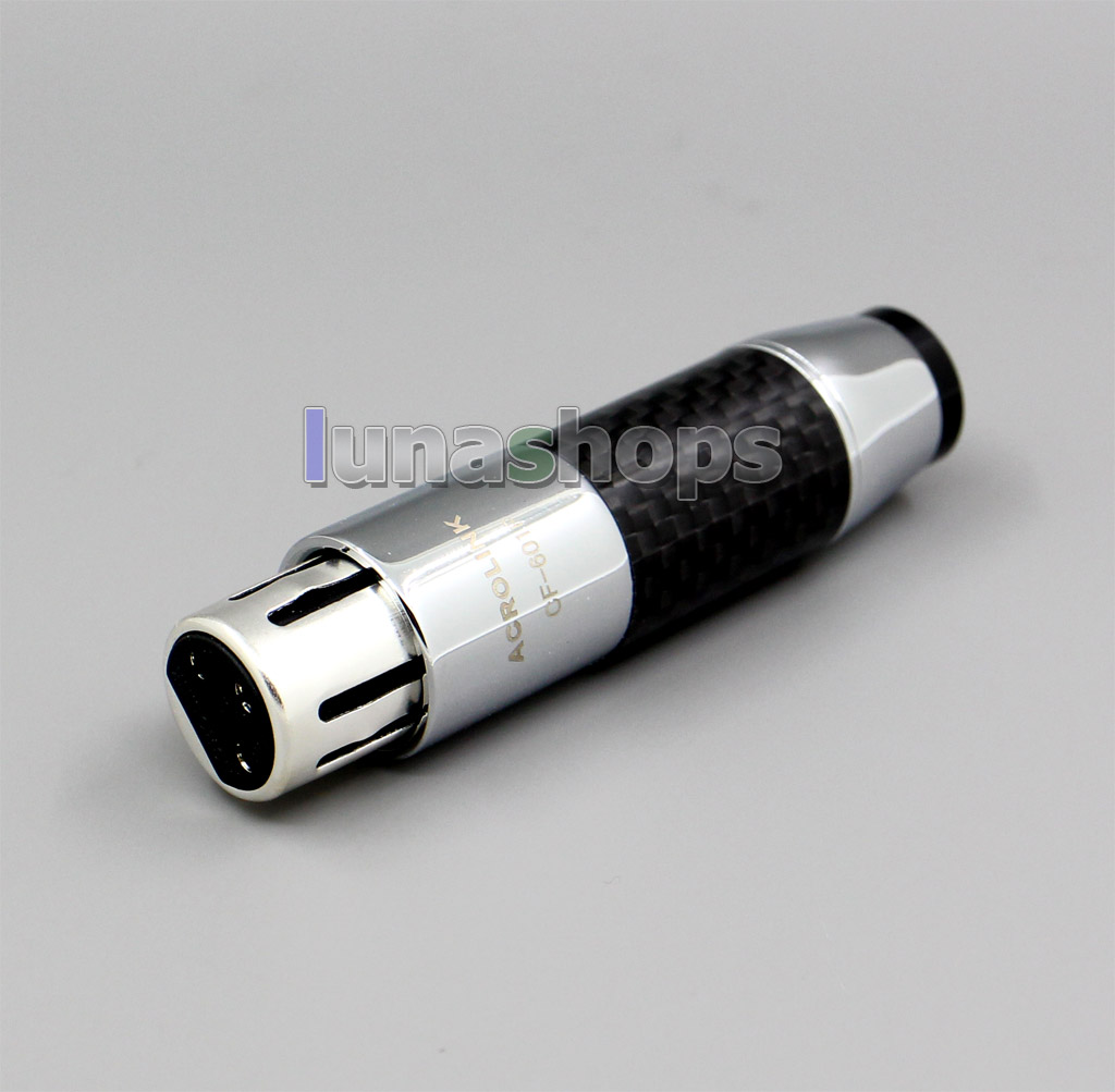 ACROLINK CF-601M CF-601F XLR Carbon Rhodium Plated Microphone Male Female Plug Adapter