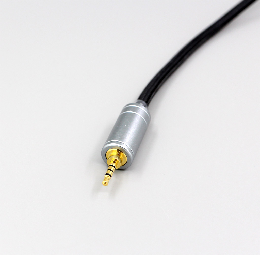 3.5mm 2.5mm 4.4mm Weave Cloth OD 5mm OCC Pure Silver Plated Headphone Cable For Sony MDR-Z7 MDR-Z1R MUC-B20SB1 B30UM1