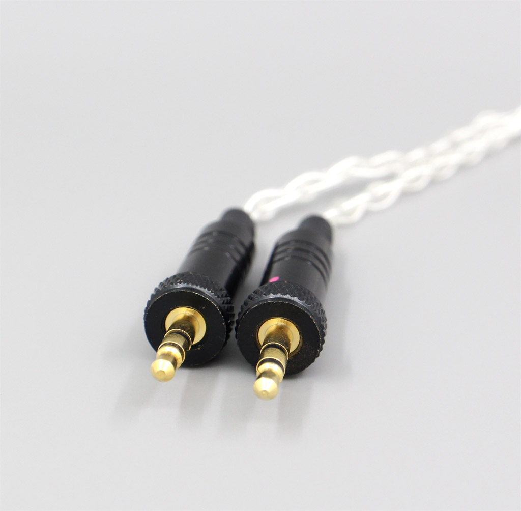 4.4mm XLR 2.5mm 3.5mm 99% Pure Silver 8 Core Earphone Cable For Sony MDR-Z1R MDR-Z7 MDR-Z7M2 With Screw To Fix