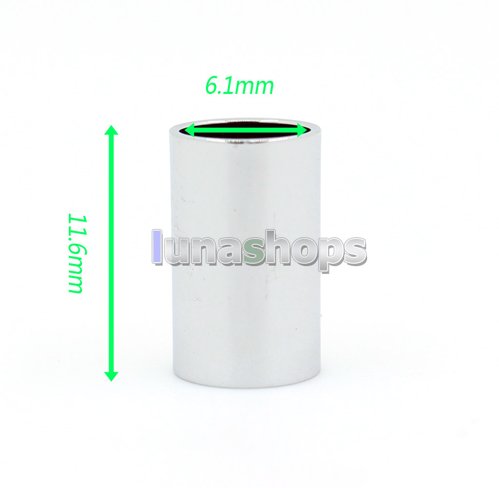 Y-Series Cylindrical Full Metal Barrel Splitter Male Custom DIY Adapter Plugs For DIY 8 16 core Earphone Headophone Cable