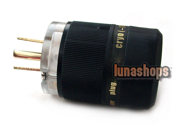 Oyaide Power cord IEC Amp AC Plug HIFI cryo 196PCOCC P-120TM 