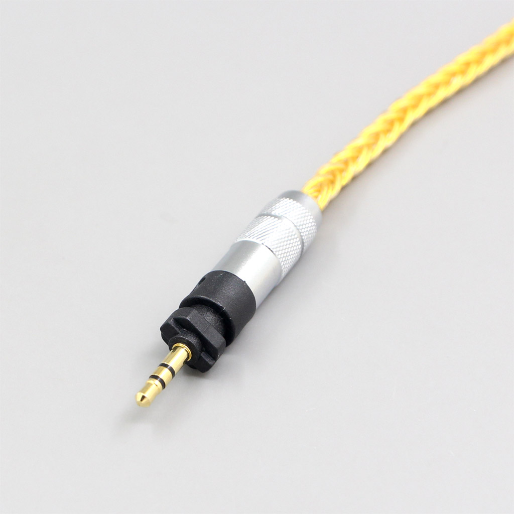 16 Core OCC Gold Plated Earphone Headphone Cable For Shure SRH840 SRH940 SRH440 SRH750DJ Philips SHP9000 SHP8900