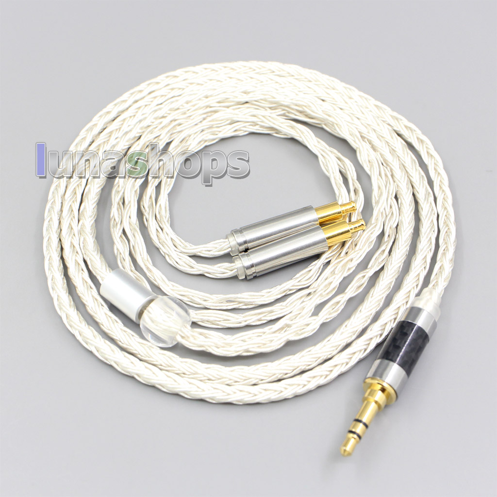 16 Core OCC Silver Plated Headphone Cable For Audio Technica ATH-ADX5000 MSR7b 770H 990H ESW950 SR9 ES750 ESW990
