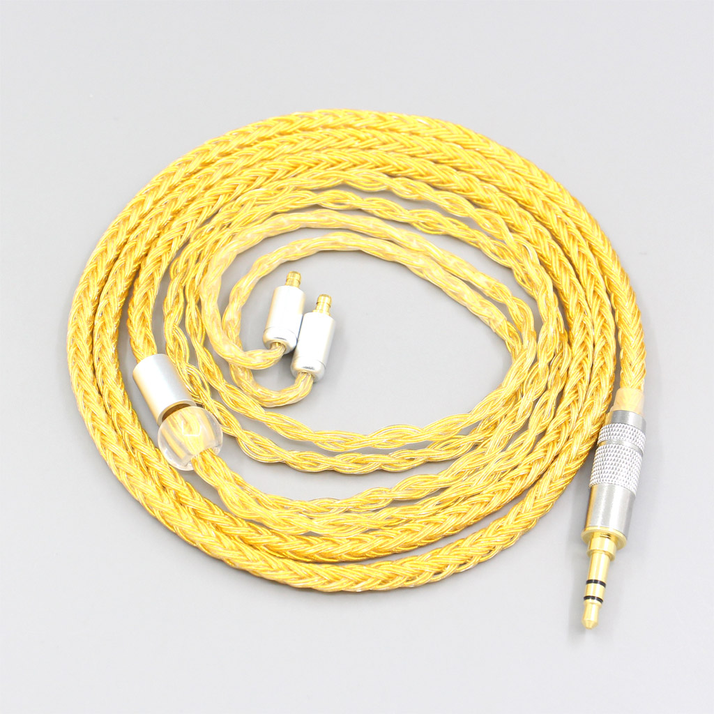 16 Core OCC Gold Plated Braided Earphone Cable For Sennheiser IE400 IE500 Pro