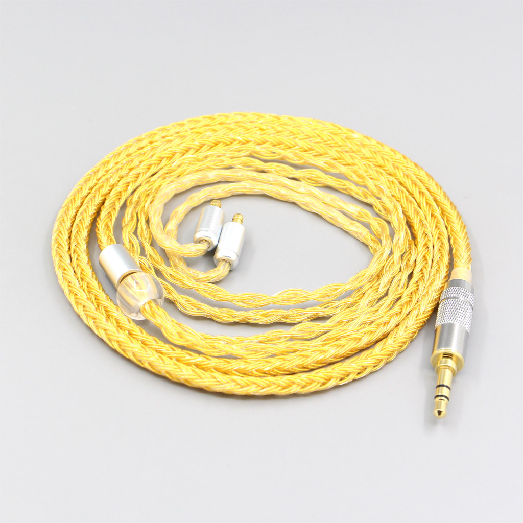 16 Core OCC Gold Plated Braided Earphone Cable For Sennheiser IE400 IE500 Pro