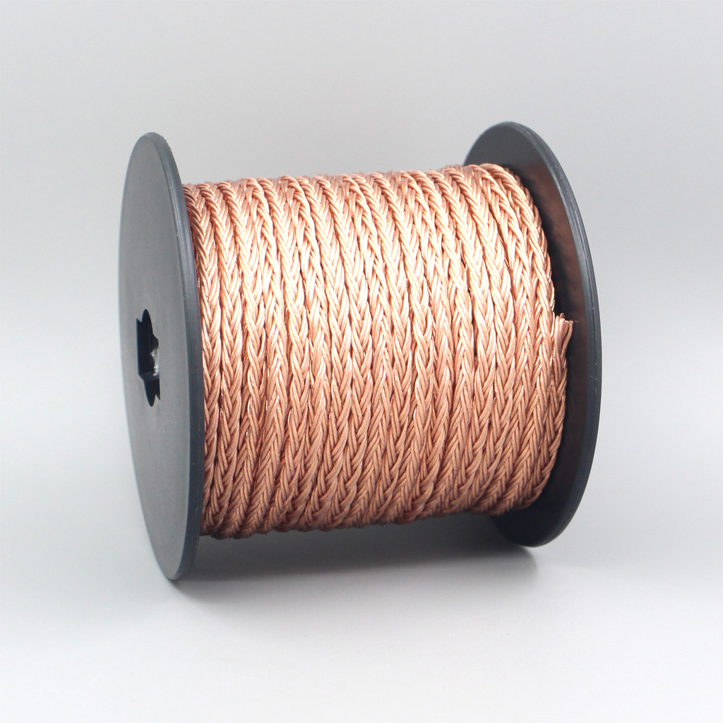 5m 16 Core OCC Silver Plated Semi-finished Earphone headphone Bulk Wire Cable For DIY Repair Custom